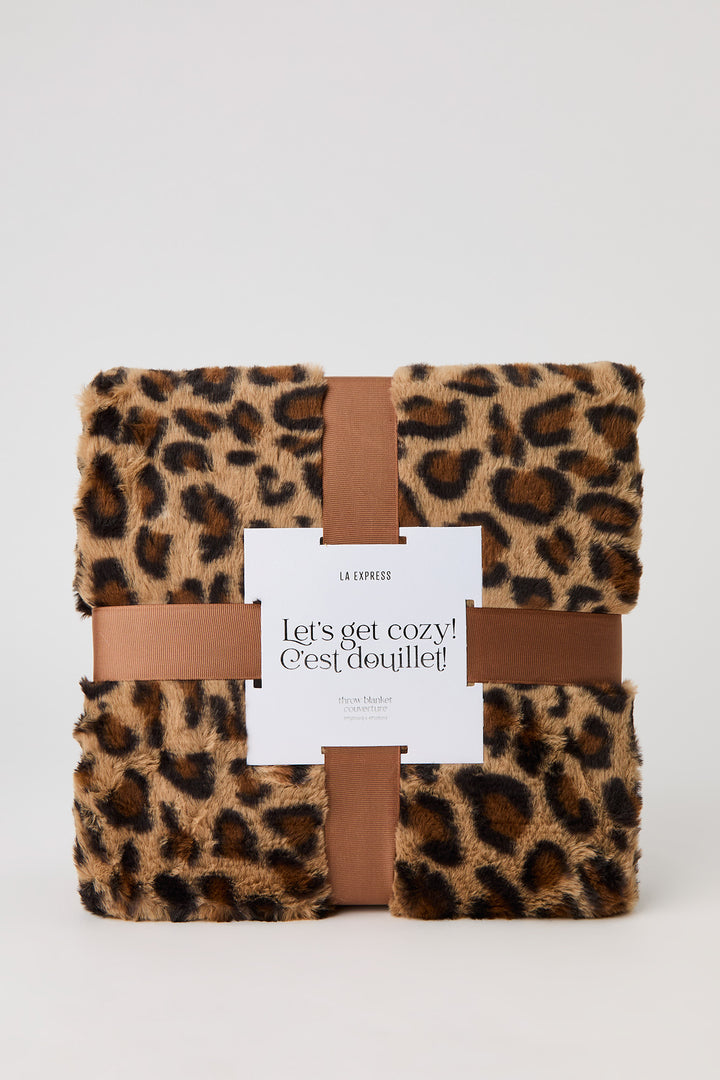 Jeté en peluche