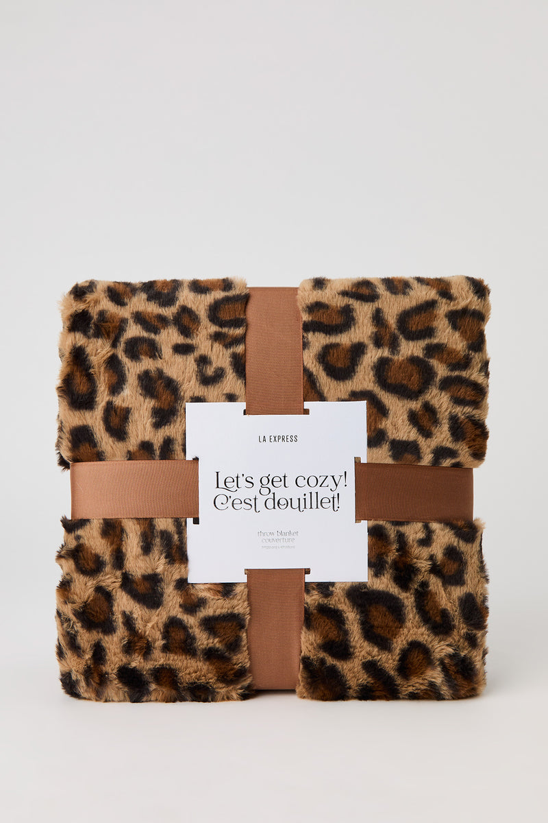 Jeté en peluche
