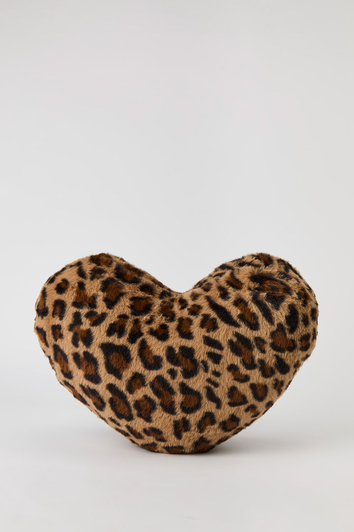 Coussin Coeur en peluche