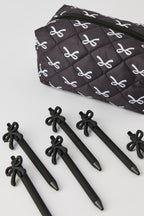 Bow Pen & Pencil Case Set