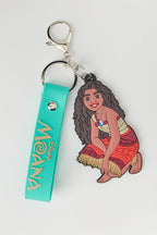 Porte-clés bracelet à imprimé Moana