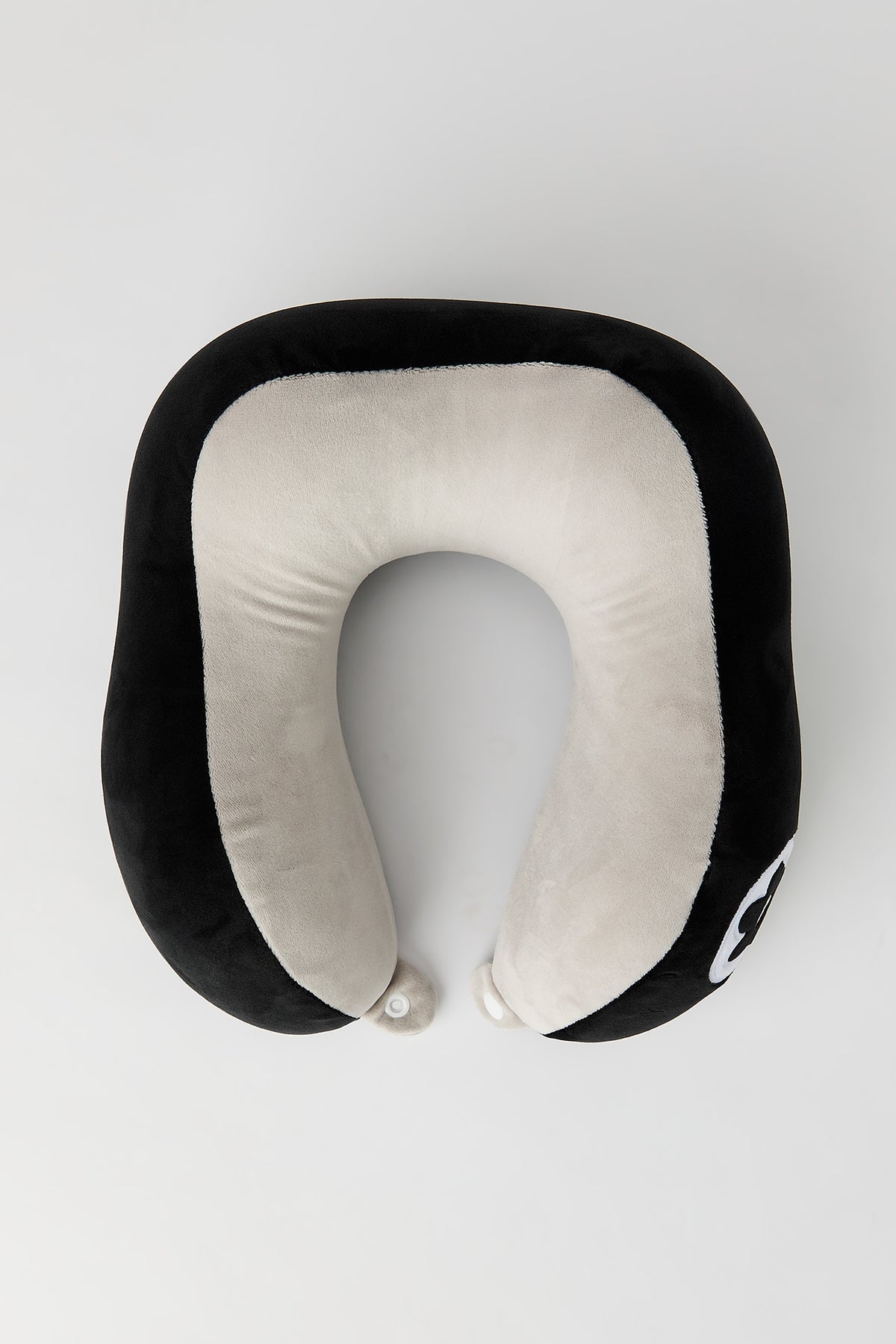 Alt View 2. Memory Foam Travel Pillow - Black