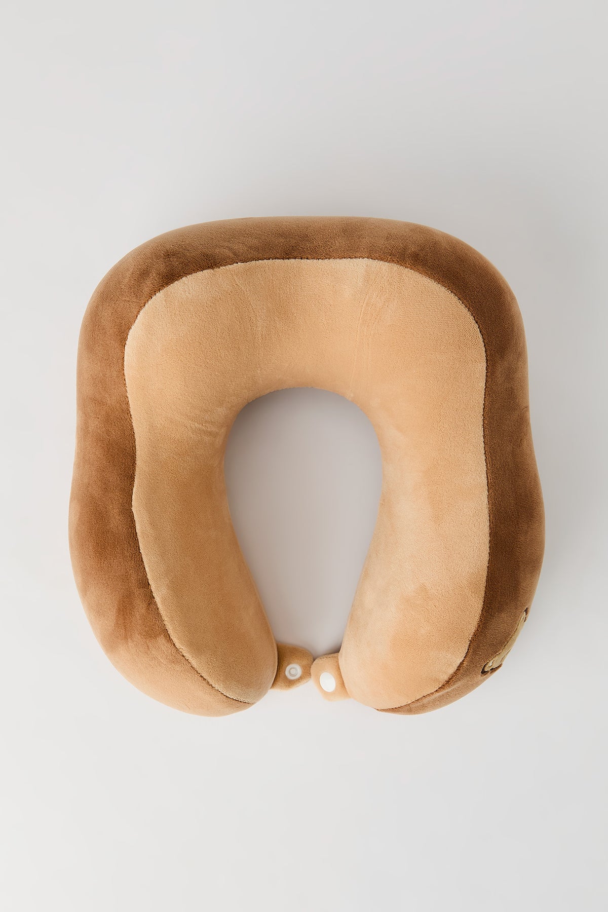 Alt View 2. Memory Foam Travel Pillow - Tan
