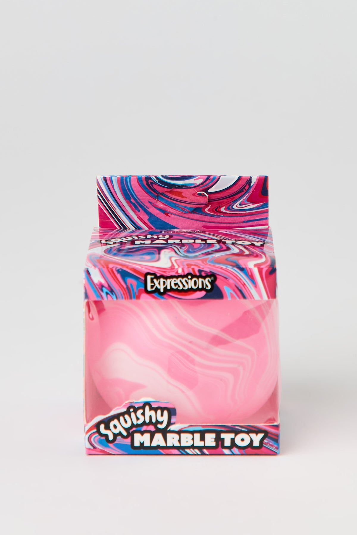 Alt View 3. Marble Toy Squishy - Pink
