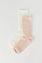 Chaussettes antidérapantes en velours (2 paires)