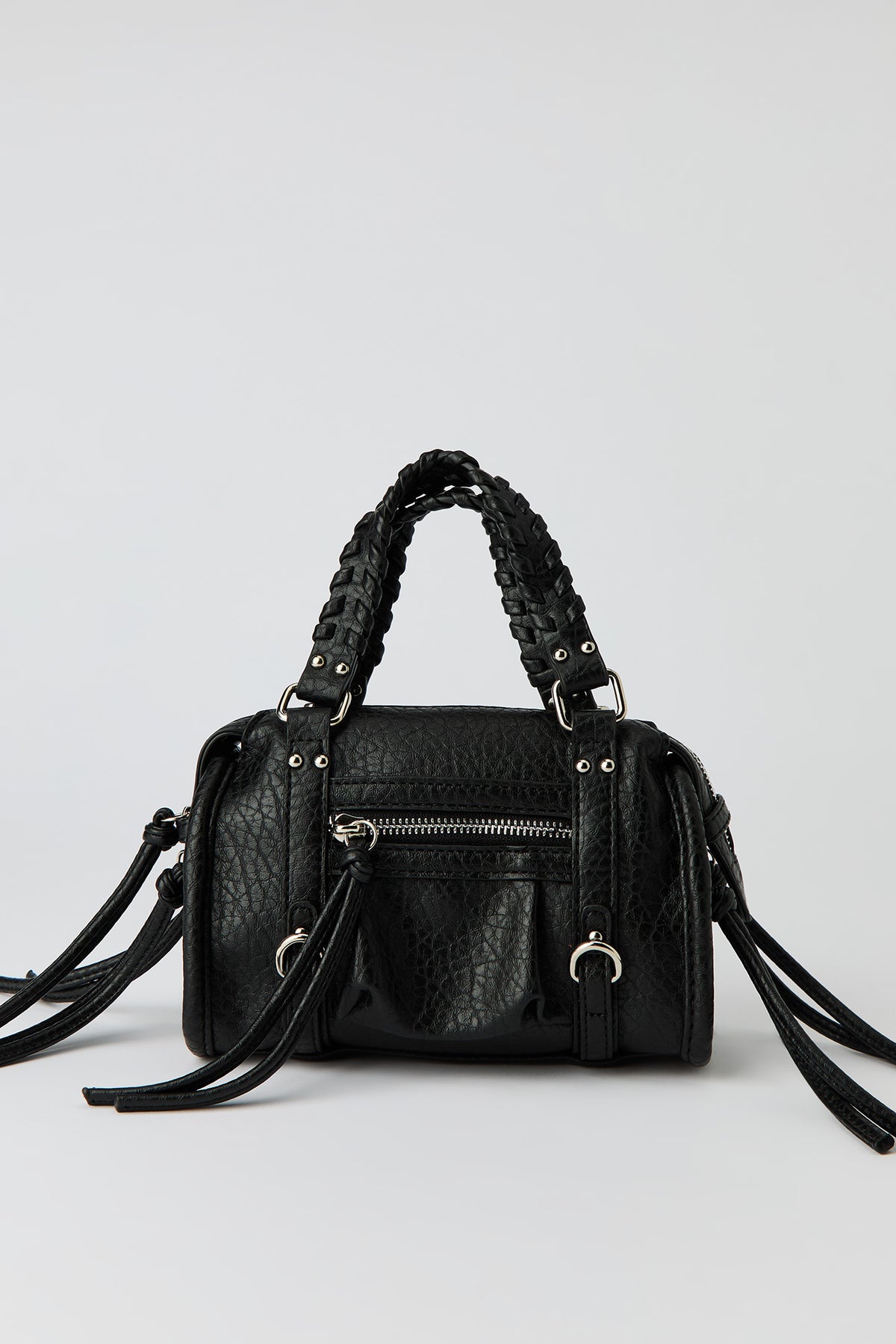 Alt View 3. Tassel Purse - Black
