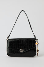 Convertible Shoulder Bag with Keychain