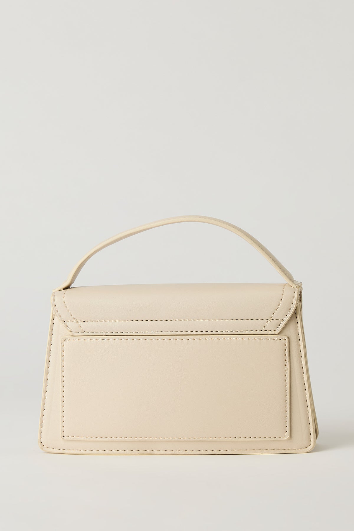 Alt View 3. Crossbody Clasp Purse - Beige