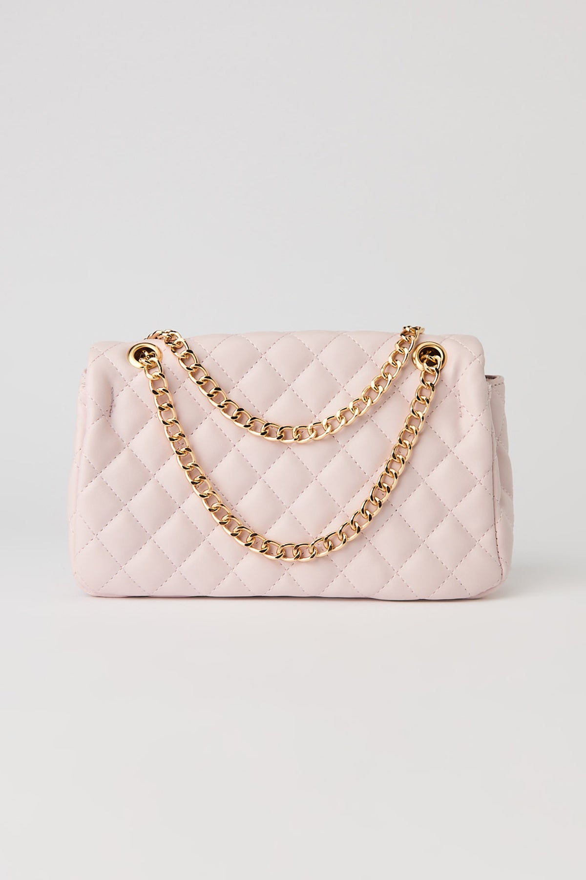 Alt View 2. Quilted Crossbody Purse - Pink