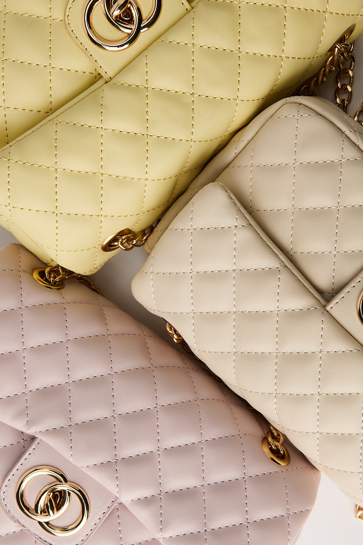 Alt View 3. Quilted Crossbody Purse - Pink