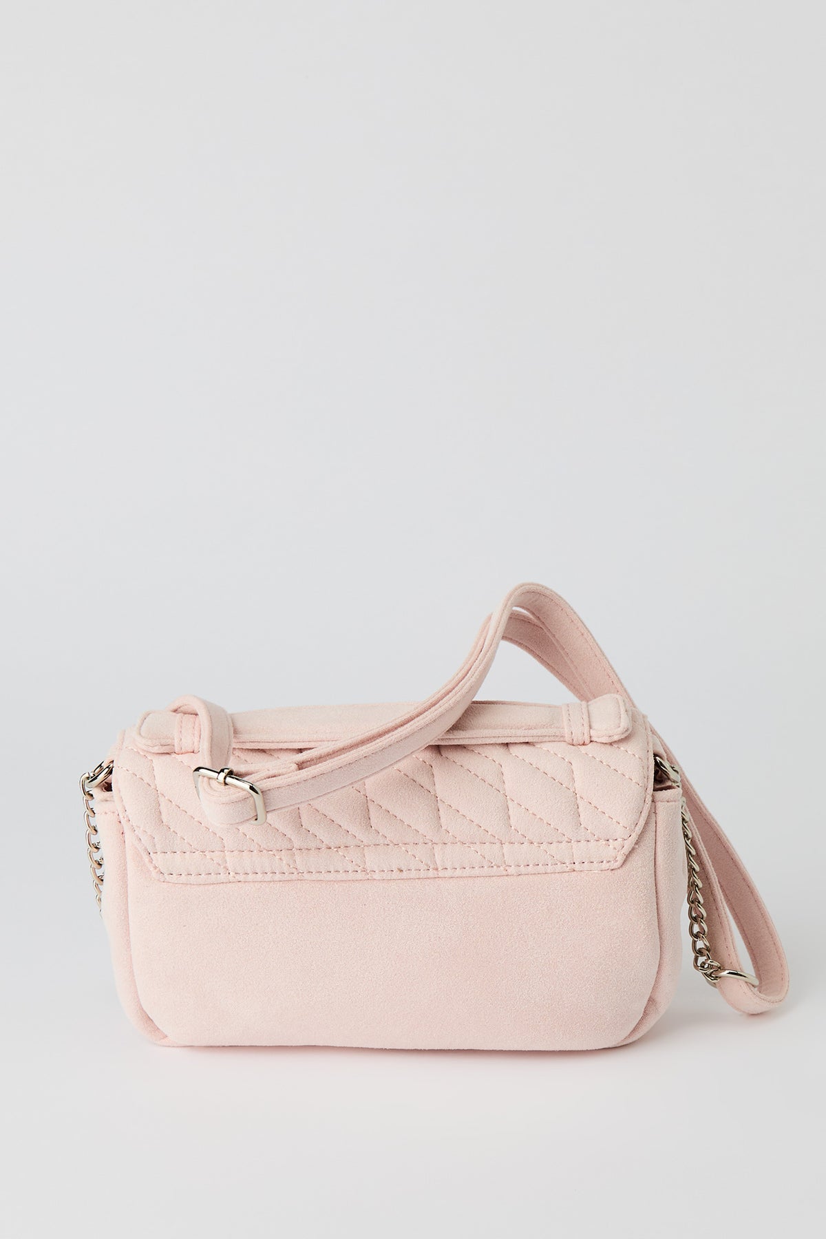 Vue alternative 2. Sac messager matelassé avec porte-clés