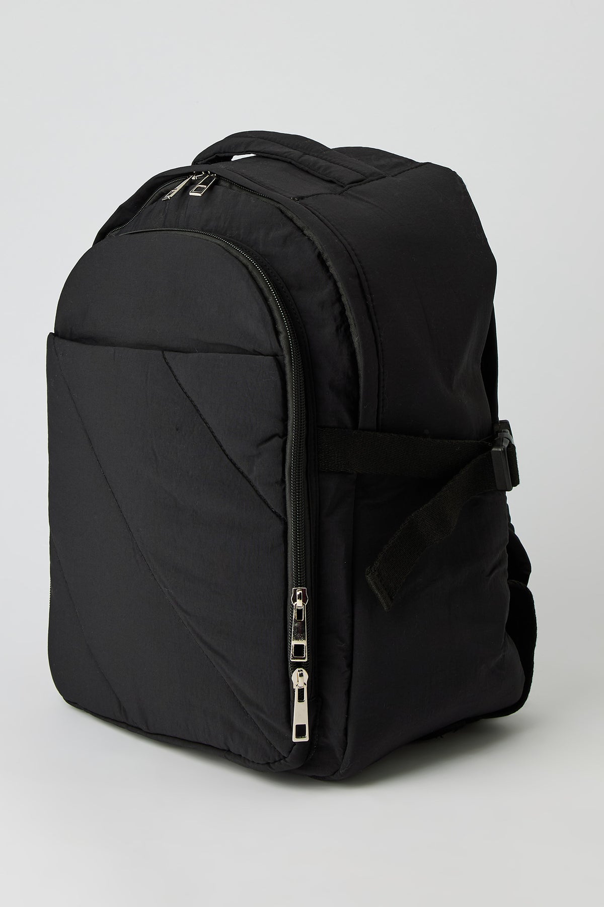 Vue alternative 2. Sac à dos matelassé avec rangement à portable et étui à crayons