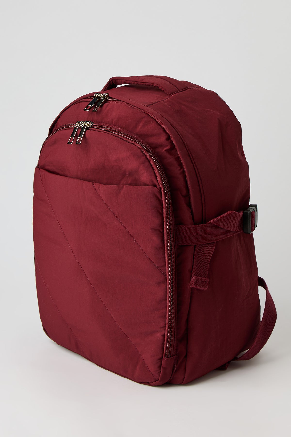 Vue alternative 2. Sac à dos matelassé avec rangement à portable et étui à crayons
