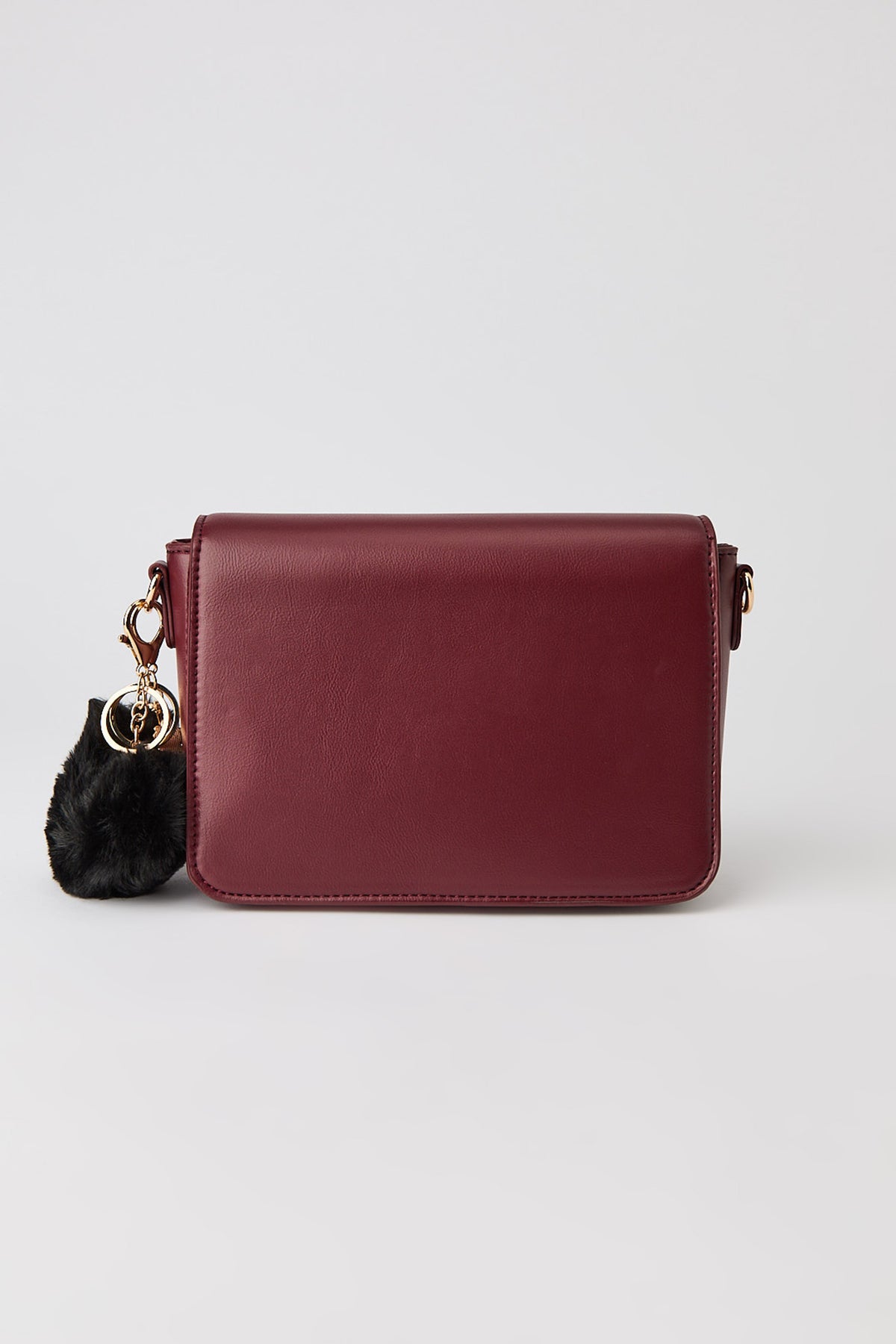 Vue alternative 3. Sac à bandoulière en similicuir avec porte-clés