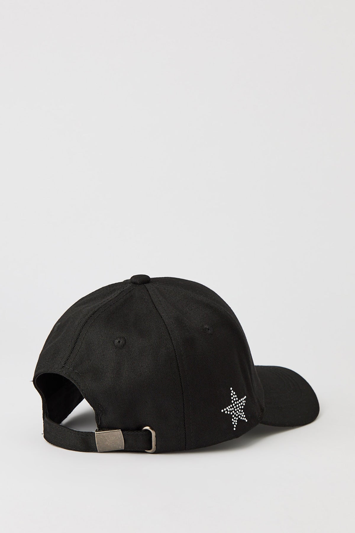 Alt View 3. Los Angeles Rhinestone Baseball Hat - Black