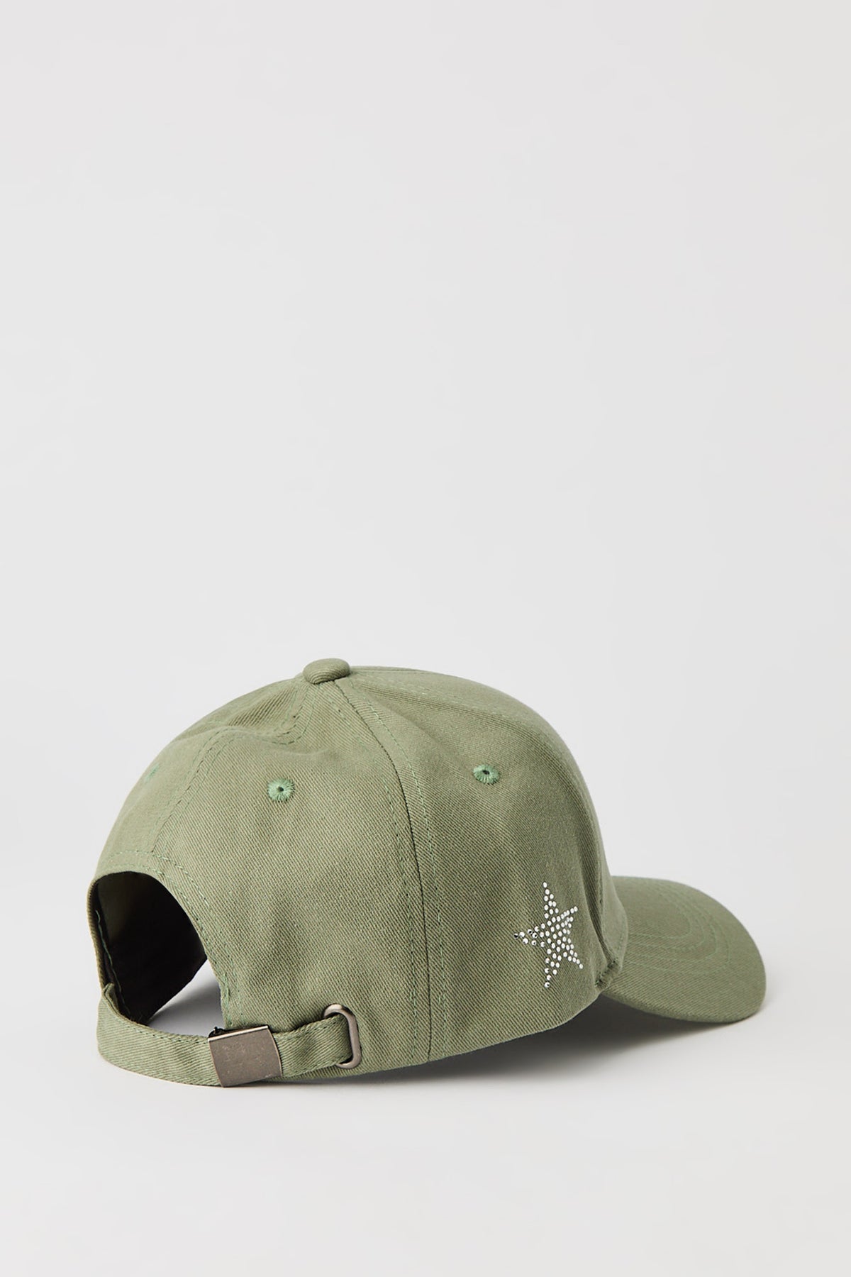 Vue alternative 3. Casquette de baseball à imprimé Los Angeles avec pierres du Rhin