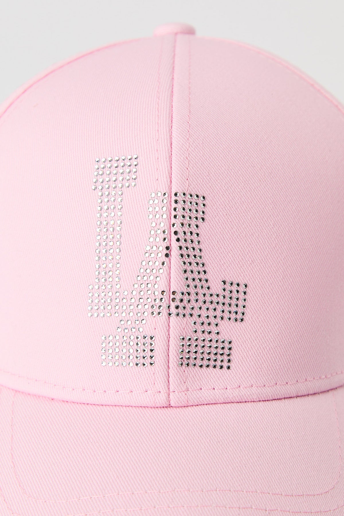Vue alternative 4. Casquette de baseball à imprimé Los Angeles avec pierres du Rhin