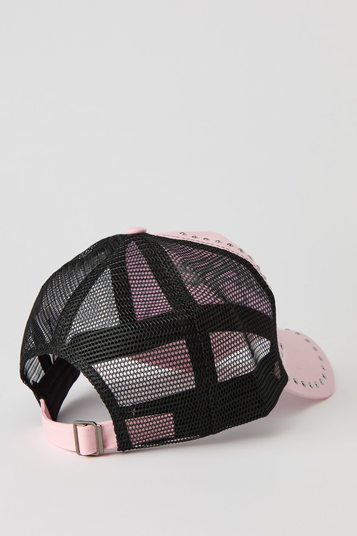 Alt View 3. Studded Trucker Hat - Pink