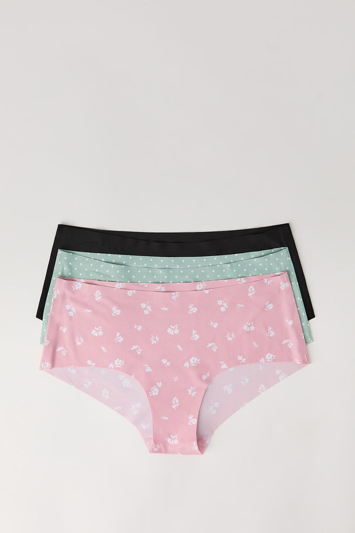 Culotte à taille basse No Show (paquet de 3)