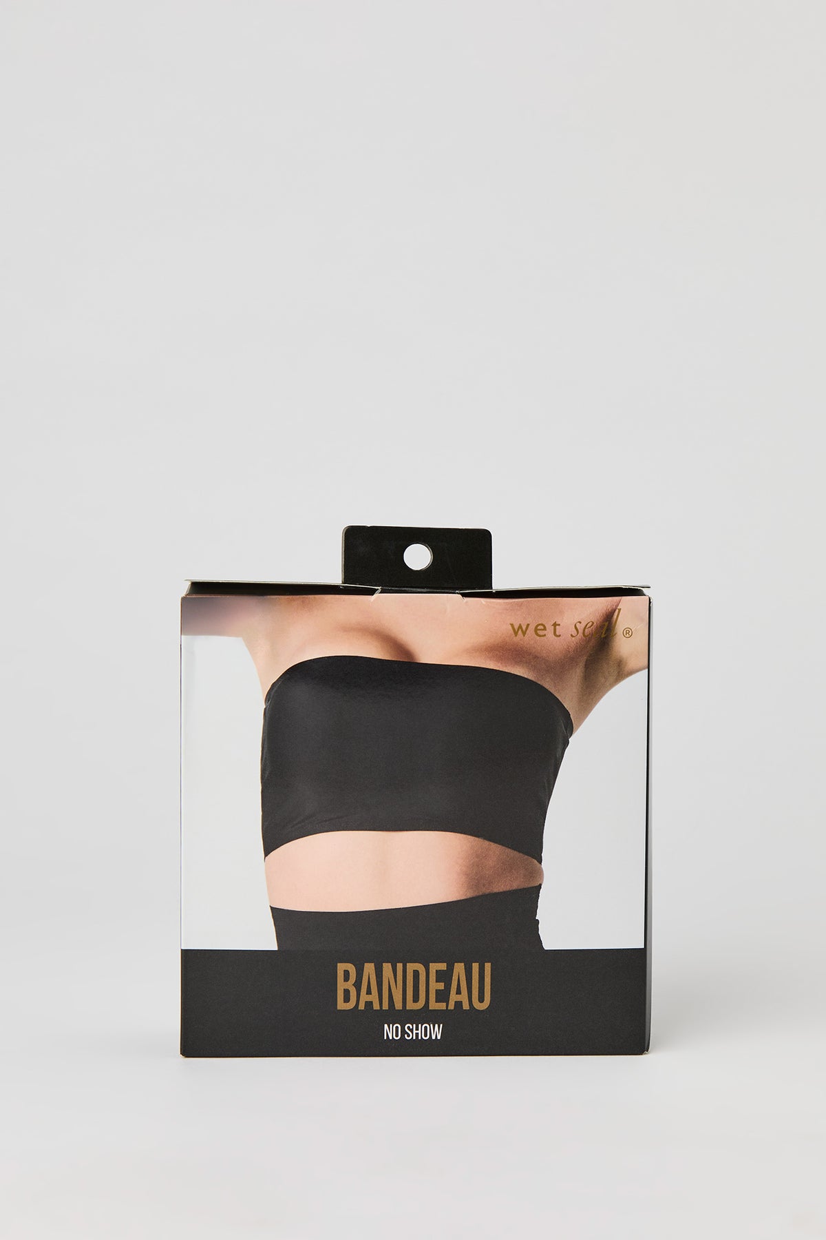 No Show Shapewear Bandeau - Black