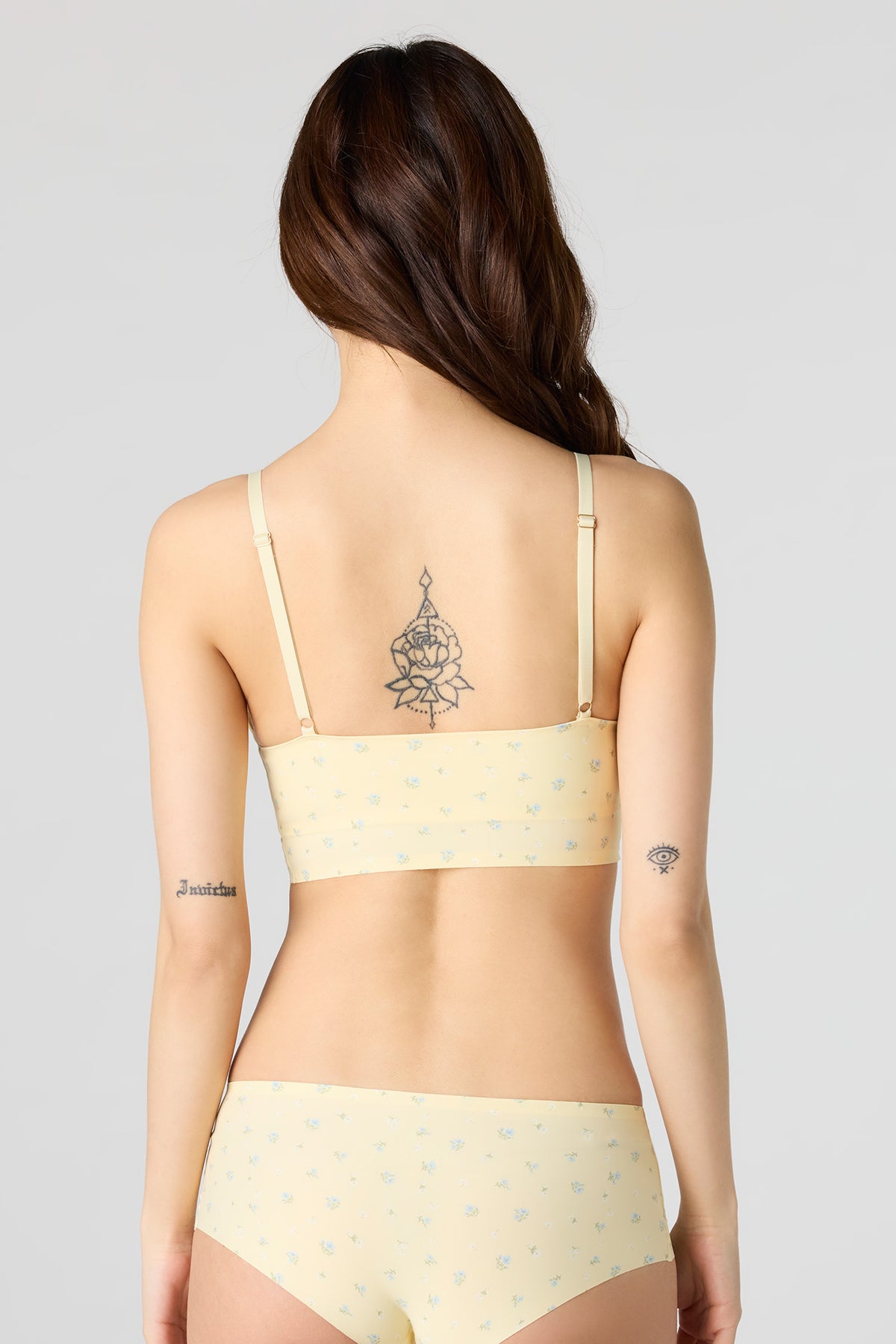 Alt View 3. No-Show Hipster Panty (3 Pack) - Yellow