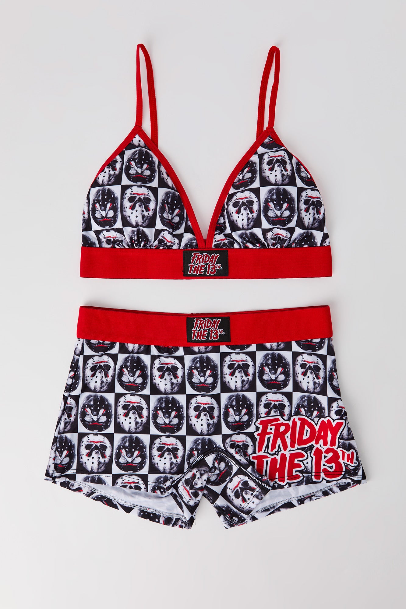 Horror Triangle Bralette & Boy Short Set – Urban Planet