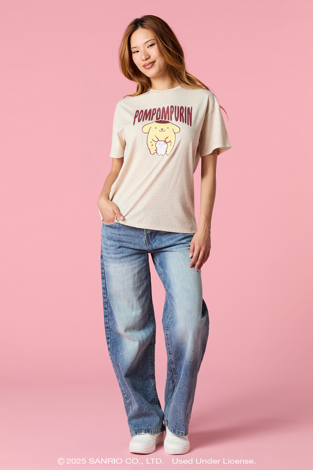 Pompompurin™ Graphic Boyfriend T-Shirt – Urban Planet