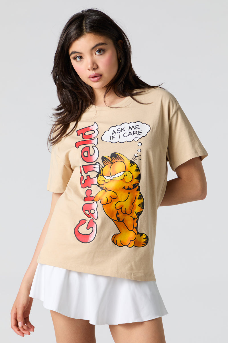 Garfield Graphic Boyfriend T-Shirt