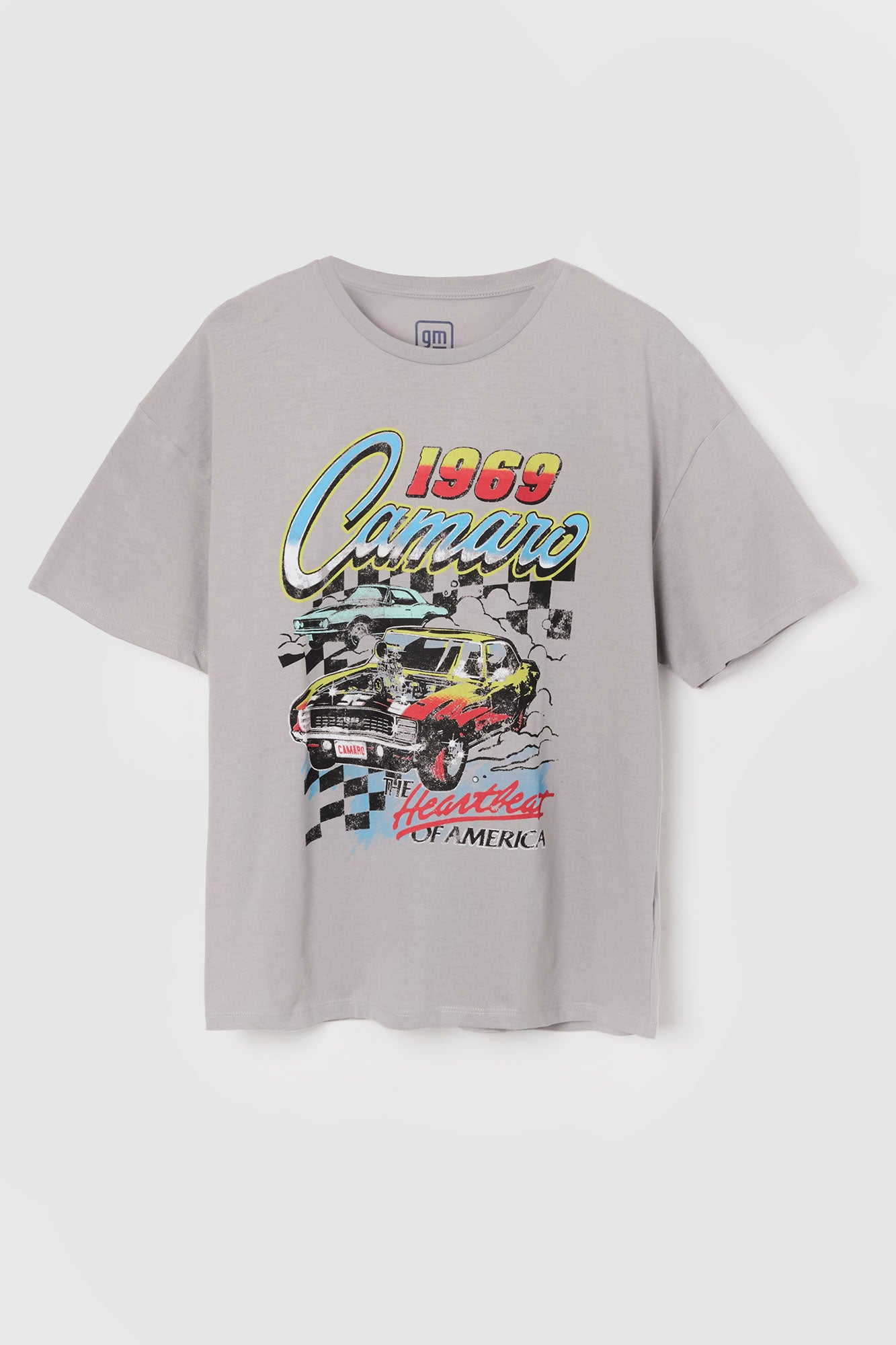 T-shirt de coupe garçonne à imprimé 1969 Camaro