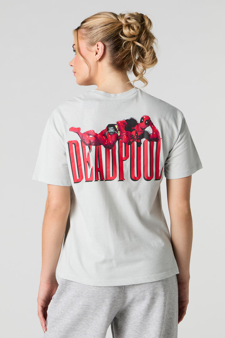 T-shirt coupe garçonne à imprimé Deadpool