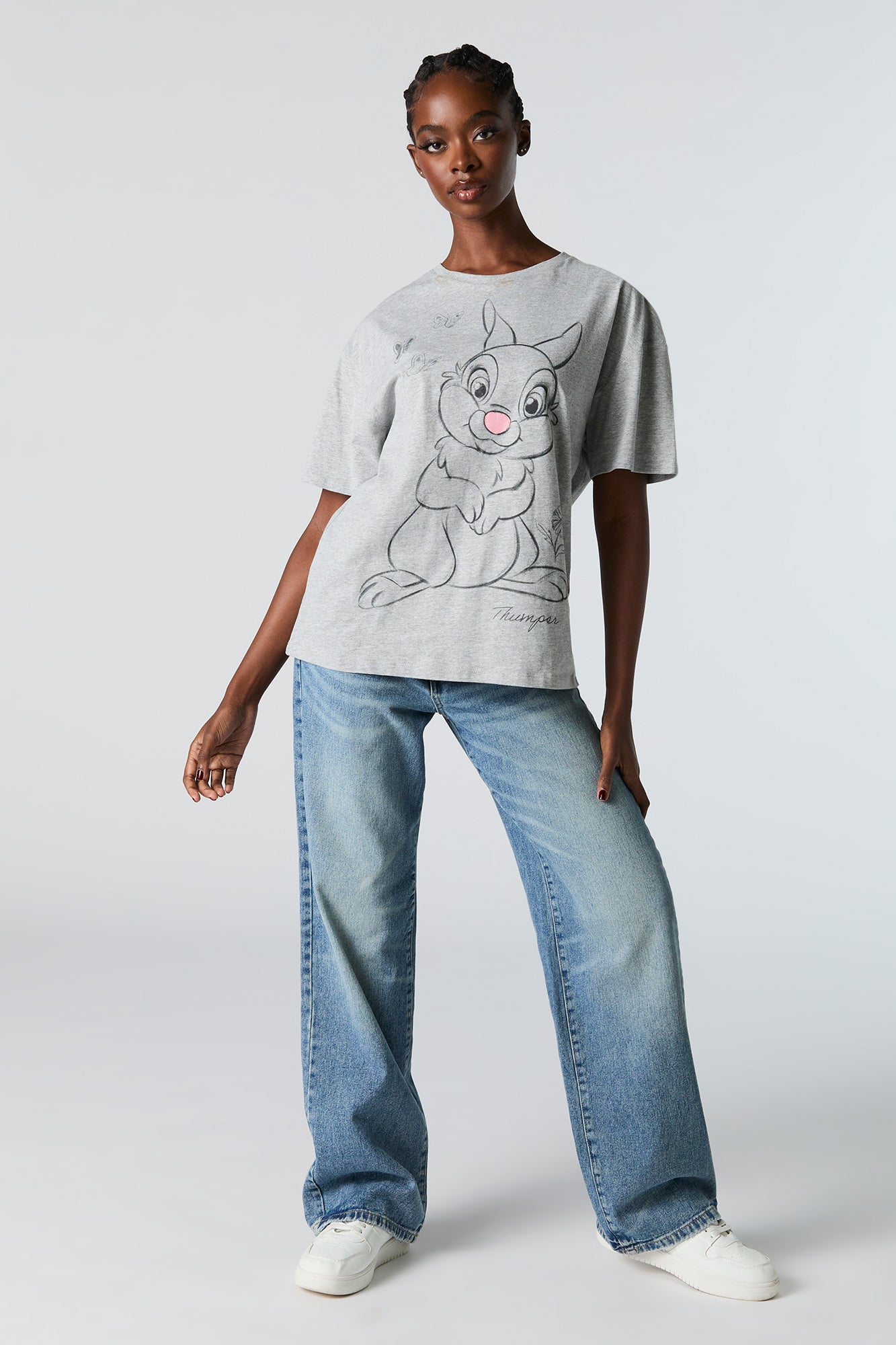 Thumper Graphic Boyfriend T-Shirt