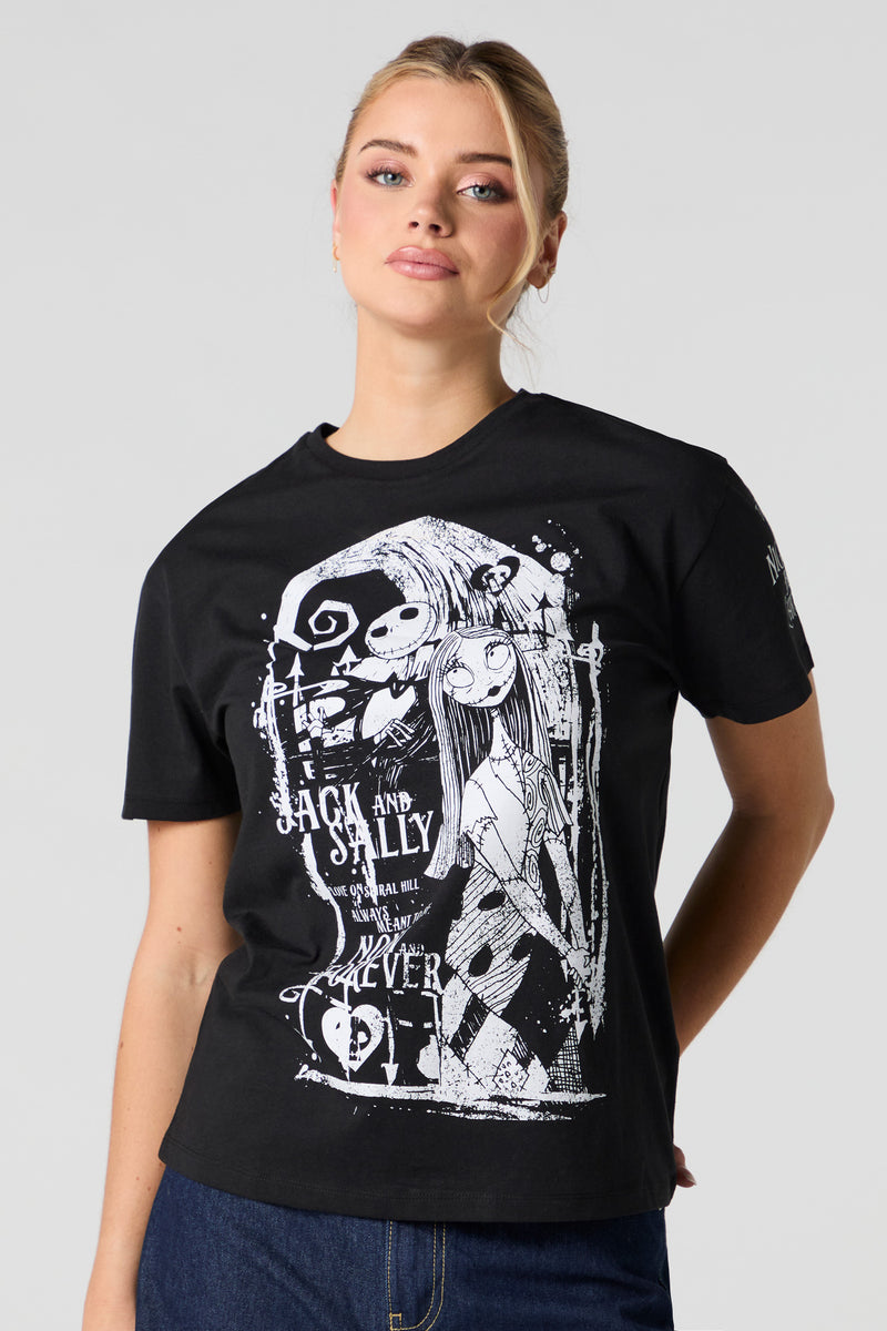 Jack & Sally Graphic Boyfriend T-Shirt