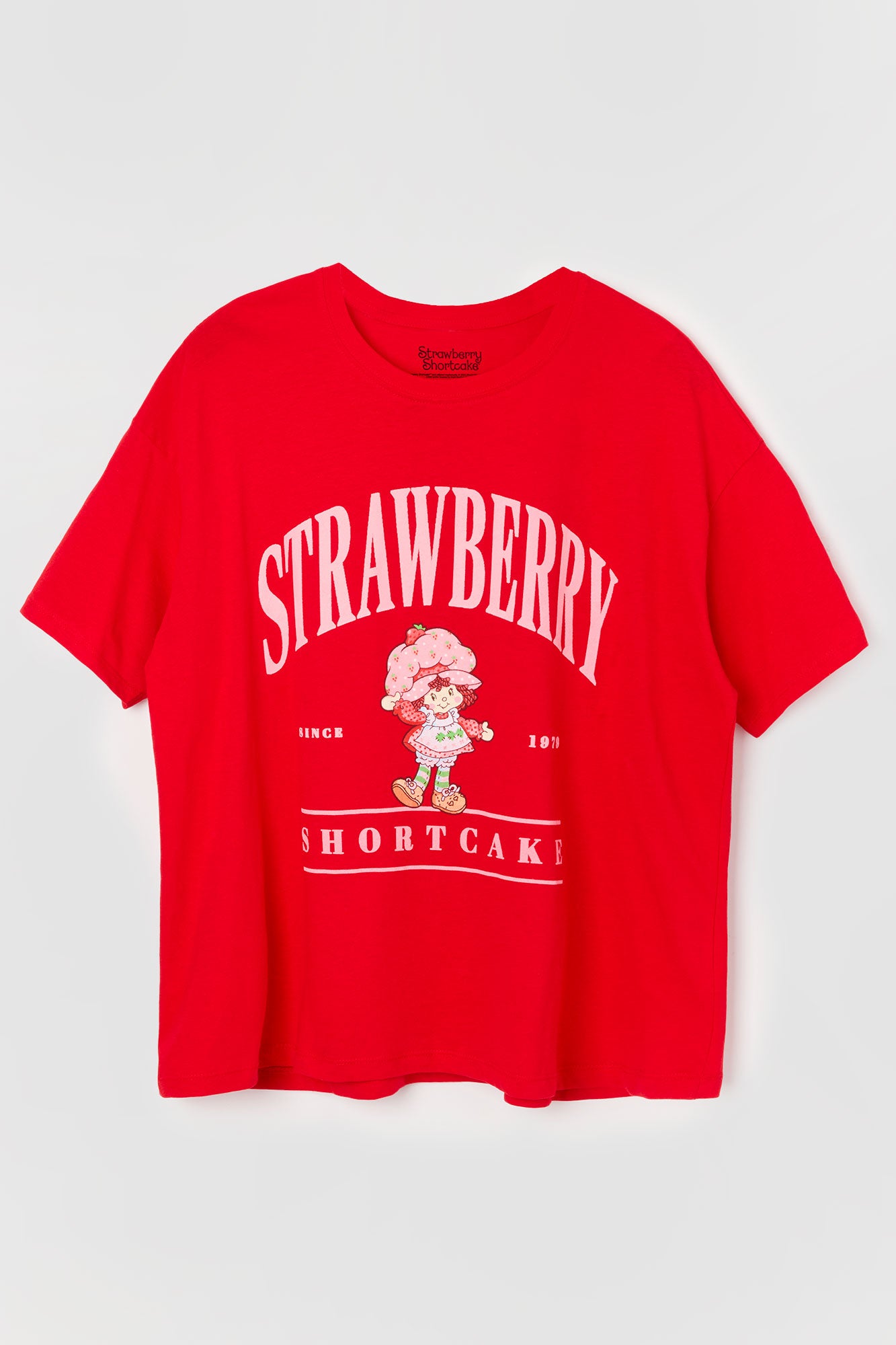 Strawberry Shortcake Graphic Boyfriend T-Shirt