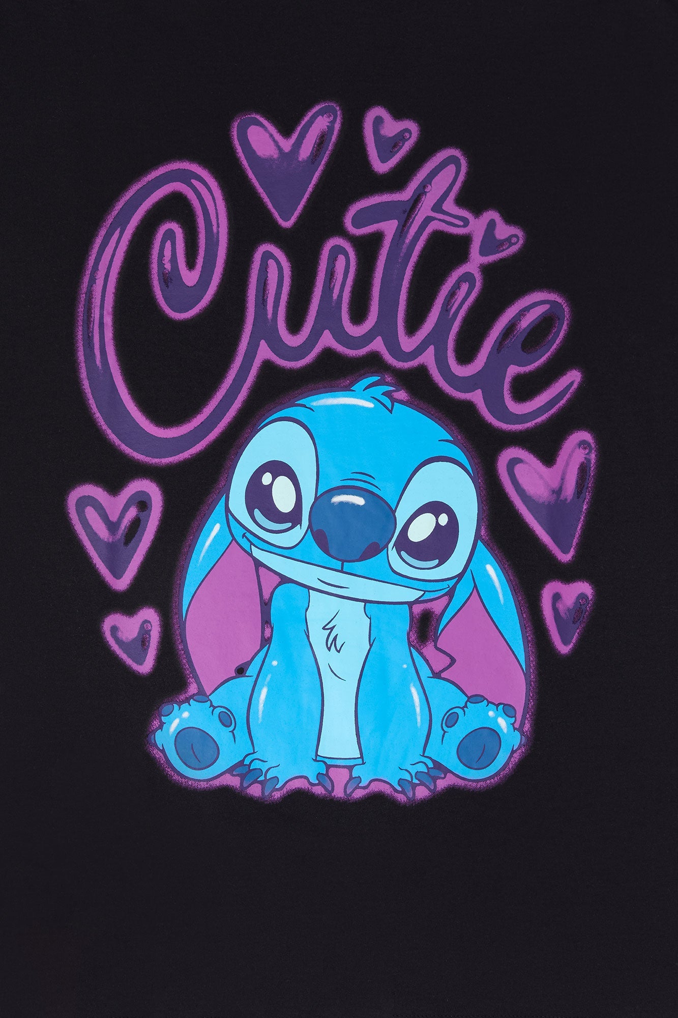 Cutie Stitch Graphic Boyfriend T-Shirt