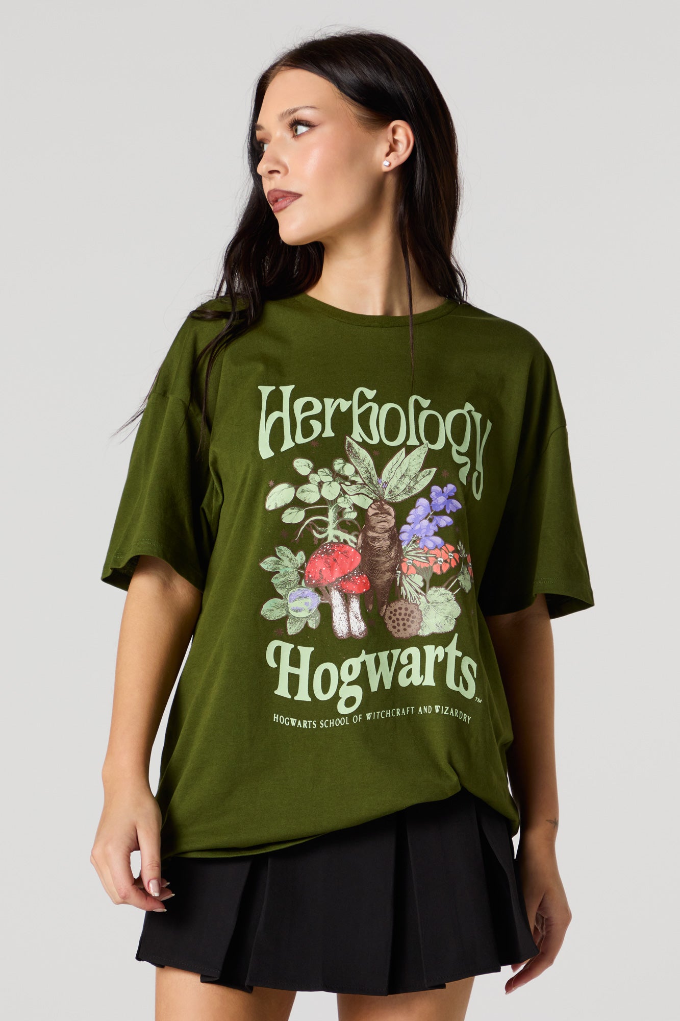 Herbology Hogwarts Graphic Boyfriend T-Shirt