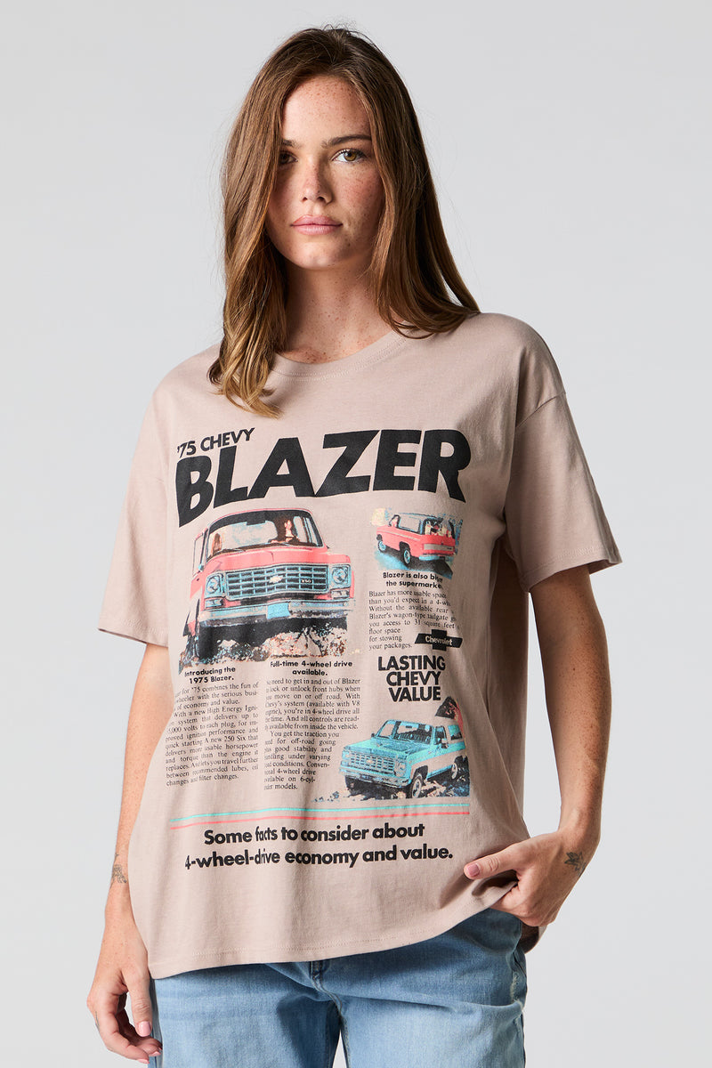 Chevy Blazer Graphic Boyfriend T-Shirt