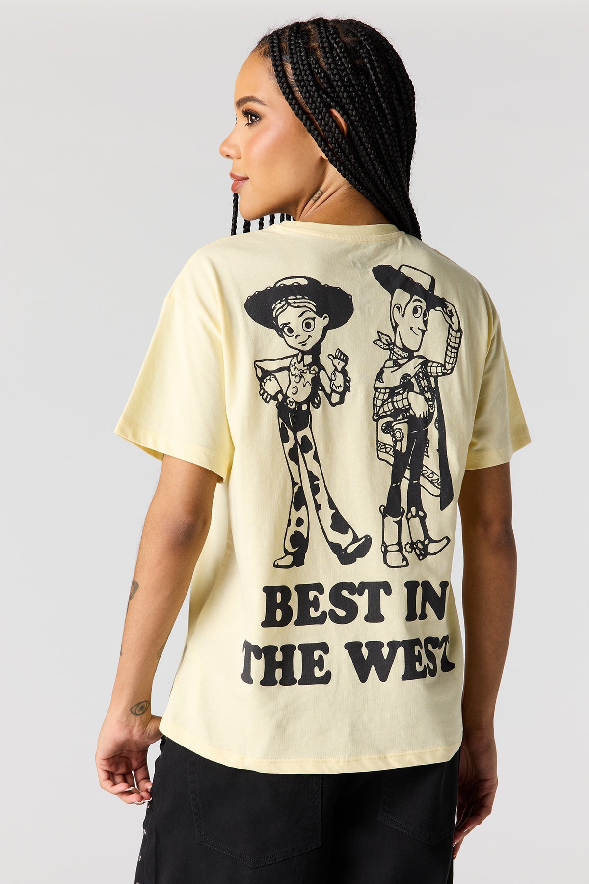 T-shirt de coupe garçonne à imprimé Toy Story 5