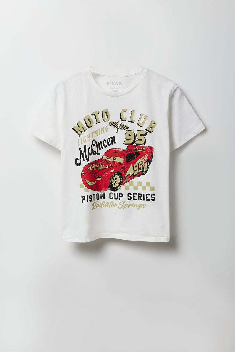 T-shirt à imprimé Lightning McQueen