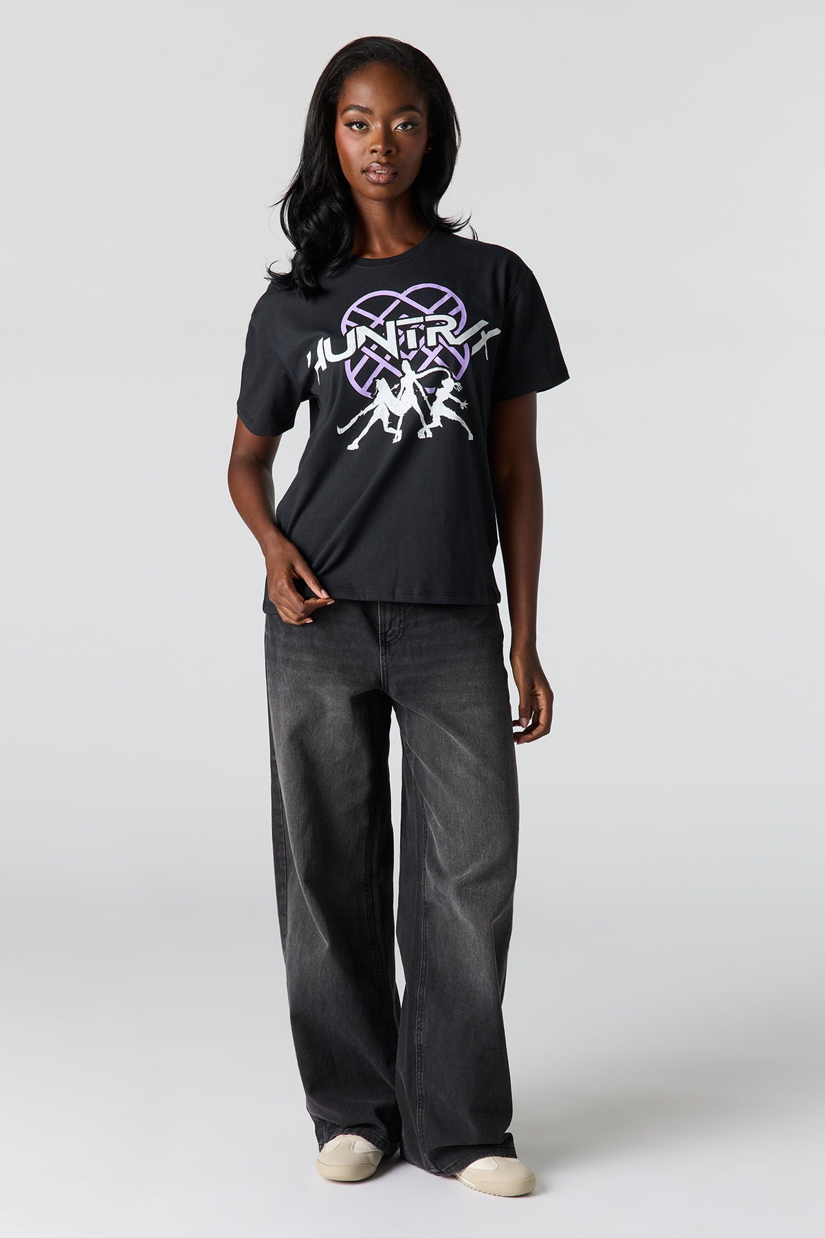Vue alternative 3. T-shirt à imprimé KPop Demon Hunters
