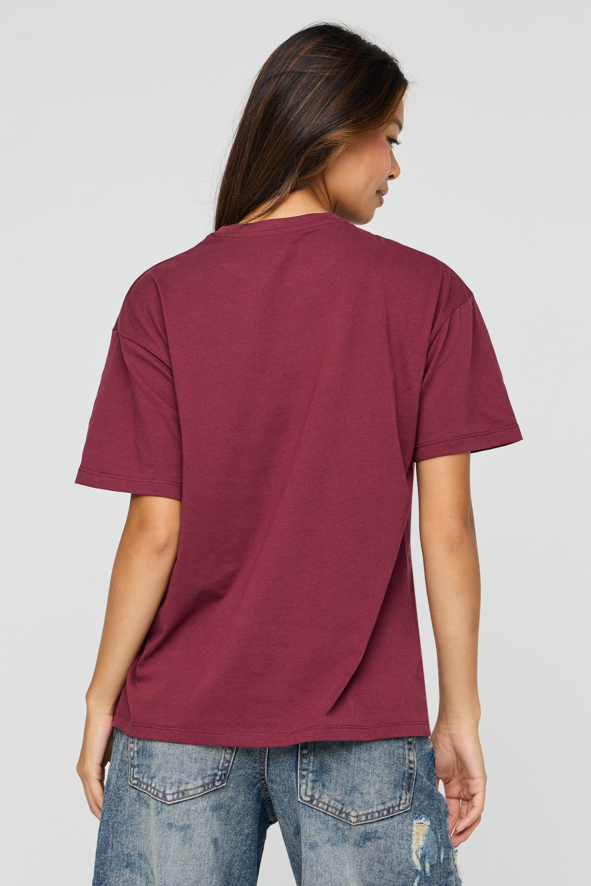 Vue alternative 2. T-shirt de coupe garçonne à imprimé Gremlins