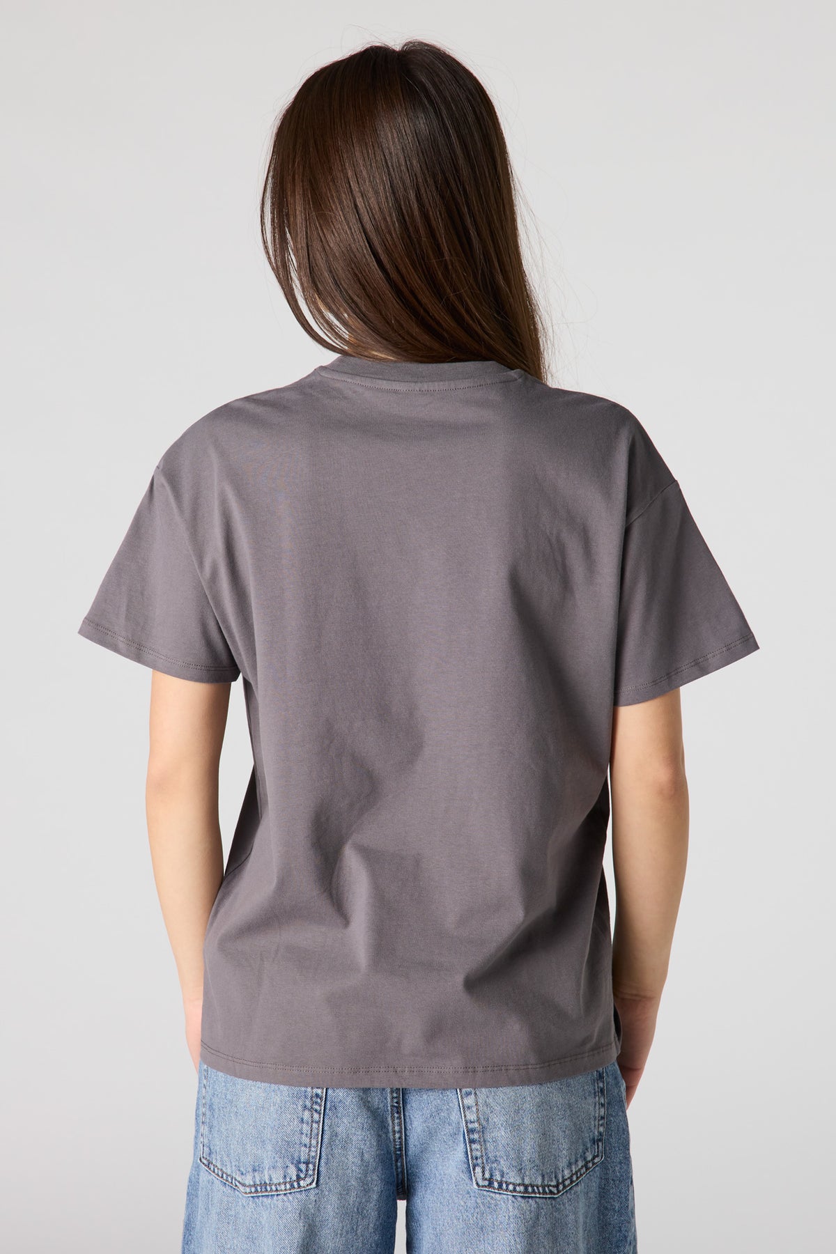 Vue alternative 2. T-shirt en coton lourd de luxe à imprimé Spider-Man