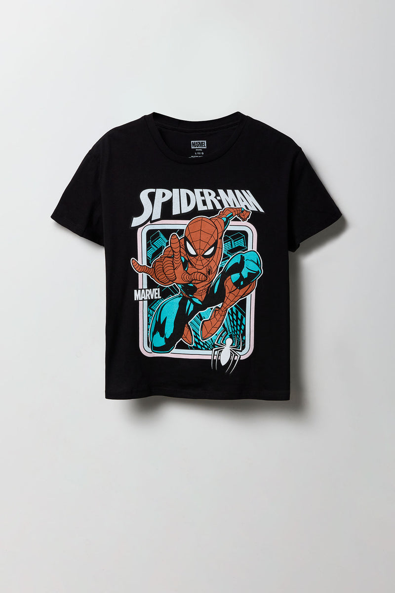 T-shirt à imprimé Spider-Man