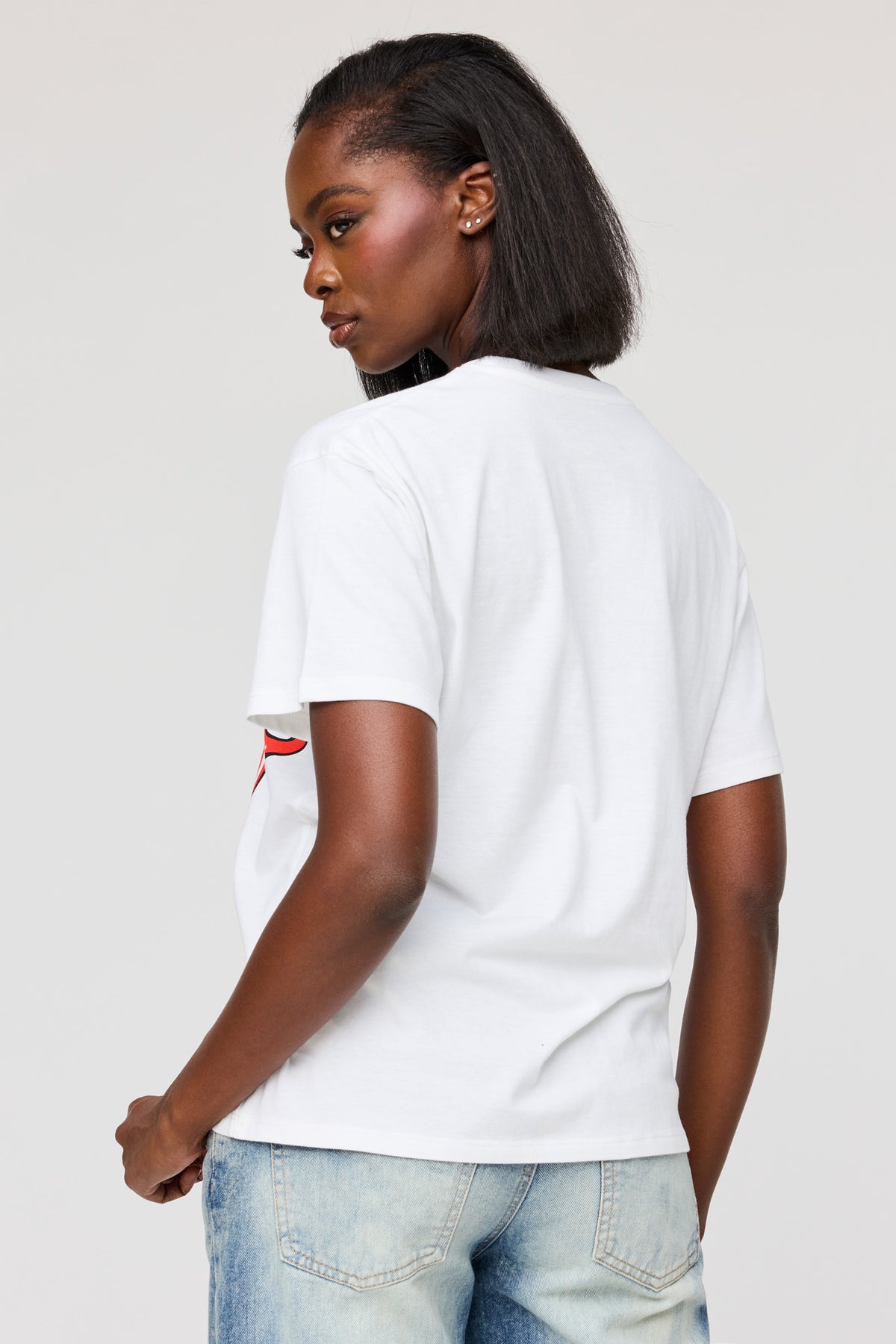 Vue alternative 2. T-shirt de coupe garçonne à imprimé Betty Boop