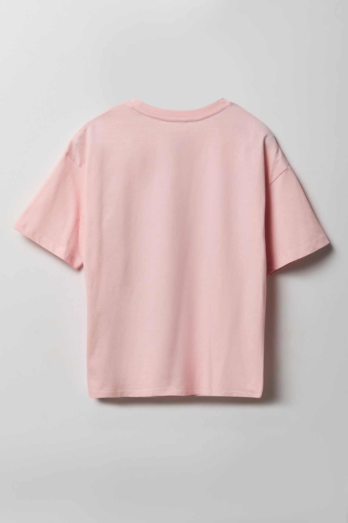 Alt View 2. Luxe Heavy Cotton Strawberry Shortcake Graphic T-Shirt - Light Pink
