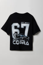 Luxe Heavy Cotton Shelby Cobra Graphic T-Shirt