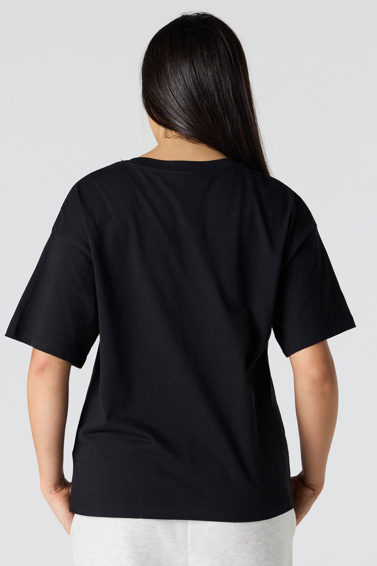 Alt View 2. Luxe Heavy Cotton Shelby Cobra Graphic T-Shirt - Black