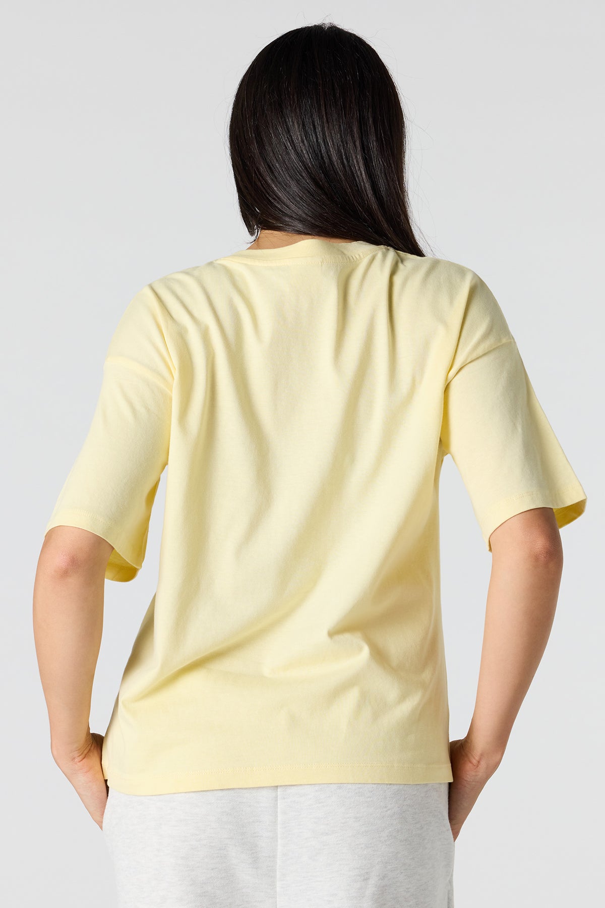 Alt View 2. Luxe Heavy Cotton Peanuts Graphic T-Shirt - Yellow