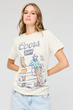 Coors Graphic Boyfriend T-Shirt