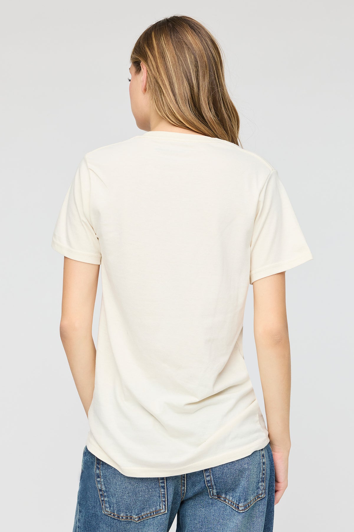 Alt View 2. Curious George Graphic Boyfriend T-Shirt - Natural