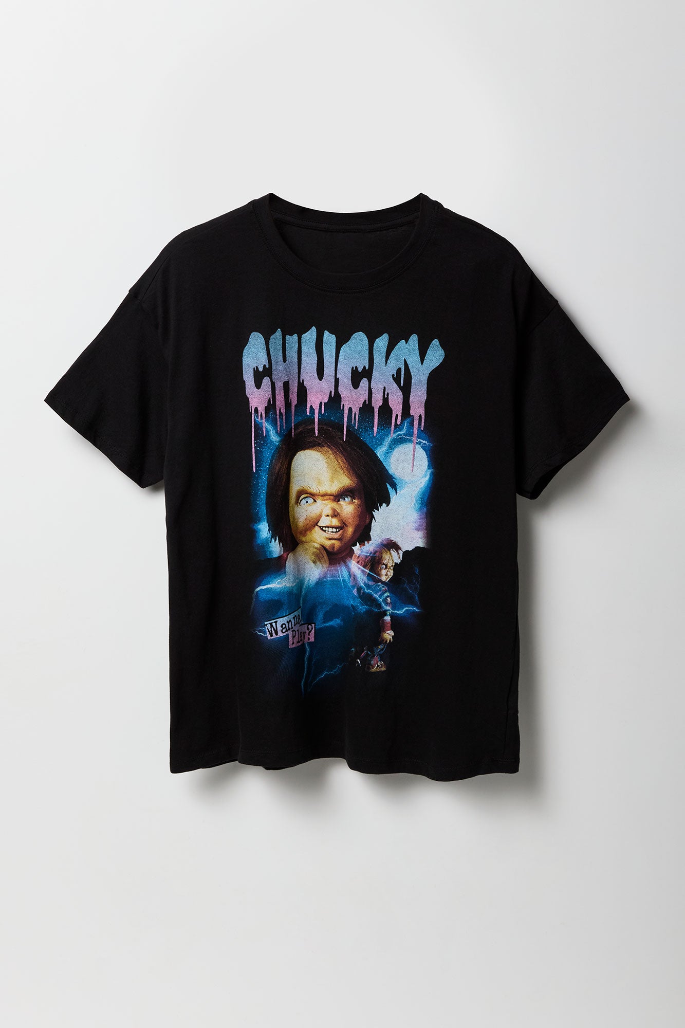 Chucky Graphic Boyfriend T-Shirt